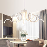 Led 75W Pendant Light Modern Contemporary Metal Painting 110V or 220V for Dinning Room Living Room Bedroom - heparts