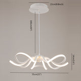 Led 65W Pendant Light Modern Contemporary Metal Painting 110V or 220V for Dinning Room Living Room Bedroom - heparts