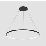 Circular Pendant Light Chandelier Lighting Lamp Ambient Light - LED Dimmable Remote Control - heparts