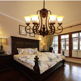 5/6/8-Light Chandelier Ambient Light Painted Finishes Metal Glass Candle Style E26 / E27 - heparts