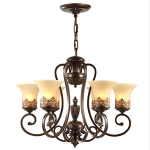 5/6/8-Light Chandelier Ambient Light Painted Finishes Metal Glass Candle Style E26 / E27 - heparts