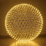 Oversized Globe Firefiles Pendant Light Chandelier Lighting Lamp Ambient Light - heparts