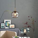 Mini Glass Pendant Light Fixture E26/E27 - heparts