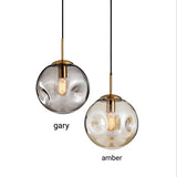 Mini Glass Pendant Light Fixture E26/E27 - heparts