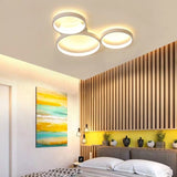 New Modern LED Ceiling Light Flush Mount Lamp Aluminium Brushed for Living Bed Room Lighting 48W 80-265V Input - heparts