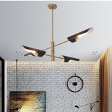 Electroplated Northern Europe Chandelier Modern Metal Molecules Pendant Lights E26/E27 - heparts