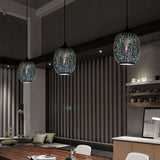 Mini Art Glass Pendant Light Fixture E26/E27 - heparts