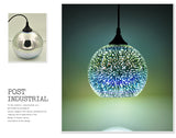 Mini Art Glass Pendant Light Fixture E26/E27 - heparts