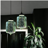 Mini Art Glass Pendant Light Fixture E26/E27 - heparts