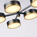 5-Lights Sputnik Chandelier Ambient Light Metal Candle Style LED - heparts