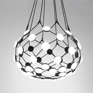 Globe Net LED Pendant Light Chandelier Lighting Lamp Ambient Light - heparts