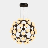 Oversized  D65cm Globe Sputnik Pendant Light Chandelier Ambient Light Candle Style LED Integrated - heparts