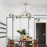 6/7/9 Lights Sputnik Pendant Light Chandelier Lighting Lamp Ambient Light - heparts