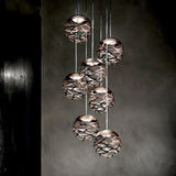 Globe Modern Mini Pendant Light Ambient Light 90-240V LED Integrated Ceiling Lamp - heparts