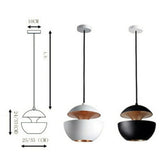 Aluminum Mini Pendant Light Downlight Painted Finishes Metal Designers E26/E27 - heparts