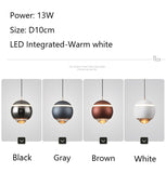 D10cm Mini LED Pendant Light  Island Light Glass Nordic Style LED Integrated