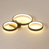 New Modern LED Ceiling Light Flush Mount Lamp Aluminium Brushed for Living Bed Room Lighting 48W 80-265V Input - heparts