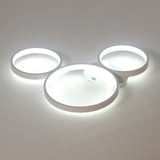 New Modern LED Ceiling Light Flush Mount Lamp Aluminium Brushed for Living Bed Room Lighting 48W 80-265V Input - heparts