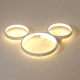 New Modern LED Ceiling Light Flush Mount Lamp Aluminium Brushed for Living Bed Room Lighting 48W 80-265V Input - heparts