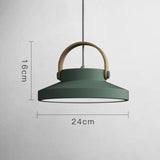 Ins Macaroon Chandelier Modern Color Pendant lamp  E26 Bulb Included 40W - heparts