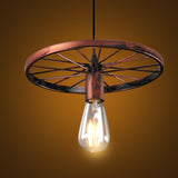 Iron Rings Cluster Chandelier Down-light American Neoclassic Pendant lights - heparts