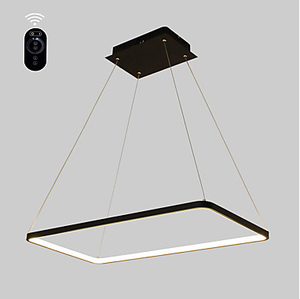 Linear Pendant Light Ambient Light Painted Finishes Metal Acrylic Bulb Included, Adjustable, LED Integrated - heparts