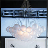 Luxury lighting Magic Bean Chandelier Simple D12cm Bubble Ball Glass for Bedroom Living E26E27