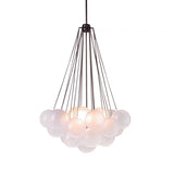 Luxury lighting Magic Bean Chandelier Simple D12cm Bubble Ball Glass for Bedroom Living E26E27