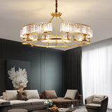 6/8Lights Round Modern Rustic Crystal Chandelier