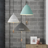 Macaroon Designer's Lamp Pendant Light Colorful Lights Chandelier Down light E26/E27 with Switch - heparts