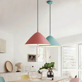 Macaroon Designer's Lamp Pendant Light Colorful Lights Chandelier Down light E26/E27 with Switch - heparts