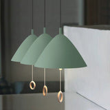 Macaroon Designer's Lamp Pendant Light Colorful Lights Chandelier Down light E26/E27 with Switch - heparts