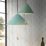 Macaroon Designer's Lamp Pendant Light Colorful Lights Chandelier Down light E26/E27 with Switch - heparts