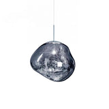 Melt Pendant Chrome Acrylic Lava Globe Glass Pendant Light Lamp Simple Modern E26E27 - heparts