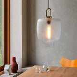 Mini Art Glass Chandelier Pendant Lighting Hazy Light