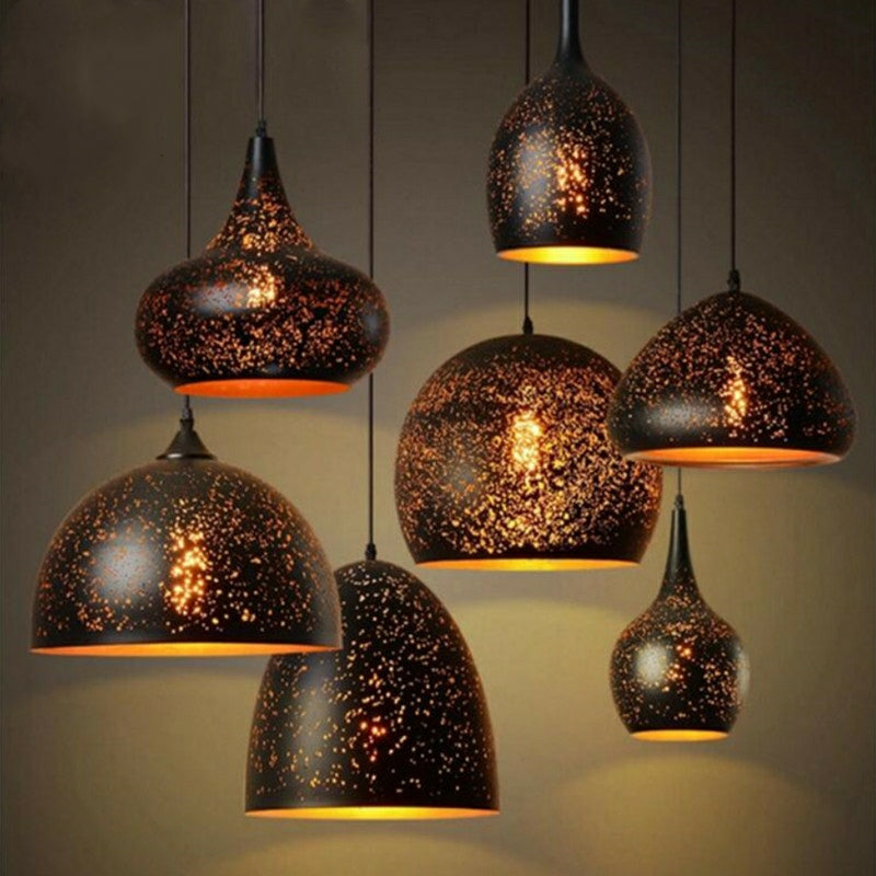 Wrought iron mini pendant clearance lights
