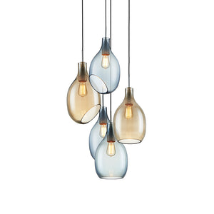 Mini Water Drops Glass Chandelier Pendant Lighting Chandelier Modern Lamps