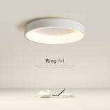 Minimalist Chandelier Modern Round Warm Ceiling Lamp Led