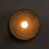 Modern Wall Sconce Minimalist Japanese Wall Lamp Retró Art Lights  Home Decor Glass Ball Resin Lamp
