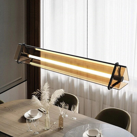 Modern LED Lantern Design Pendant Light Metal Painted Finishes