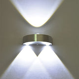 Modern 3W LED Wall Sconce Indoor Hallway Up Down Spot Light Aluminum Decorative Lighting LED Integrated - heparts