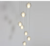 10-36 Lights Modern Pendant Light DC12V G4 Led Bulbs Included Crystal Suspension Lighting Stairs Dining Room Loft Light Lamp - heparts