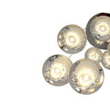 1-7 Lights Modern Pendant Light DC12V G4 Led Bulbs Included Crystal Suspension Lighting Stairs Dining Room Loft Light Lamp - heparts