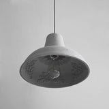 Modern Plates Concrete Pendant Light, Vintage Industrial Cement Hanging Ceiling Chandelier - heparts