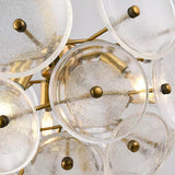 New Bubble Glass Sputnik Chandelier Ambient Light E12 E14 6-Light - heparts