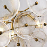 New Bubble Glass Sputnik Chandelier Ambient Light E12 E14 6-Light - heparts