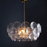 New Bubble Glass Sputnik Chandelier Ambient Light E12 E14 6-Light - heparts