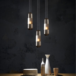 Nordic Creative Bedroom Glass Chandelier Mini Pendant Lighting