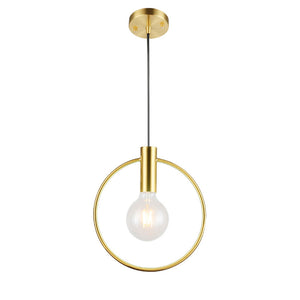 Northern Europe Modern Electroplated Pendant lighting Ceiling Mini Chandelier Hanging Lamp 1 Lights Fixture Flush Mount - heparts