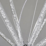 Novel Creative Design Iron Chandelier - Glowing Snowflake Droplight - heparts